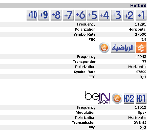 تردد الجزيرة الرياضية 1 المفتوحة - 2019 20160822 2