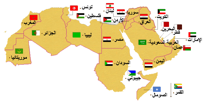 ترتيب الدول العربية حسب المساحة 20160716 15