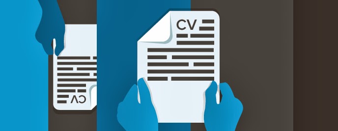 كتابة cv