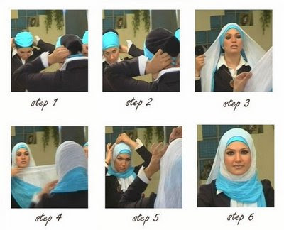 طرق لبس الحجاب بالصور Hijab Shayla With Underwrap