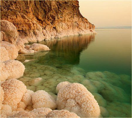 الموقع الجغرافي للبحر الميت Deadsea