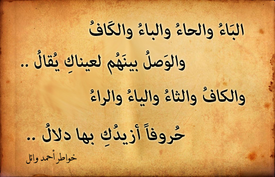 ابيات شعر عن الحب