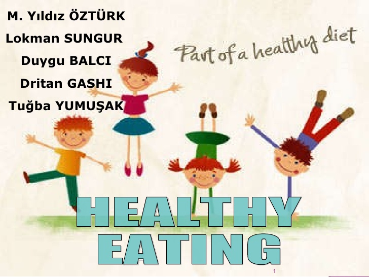 Presentation On Healthy Eating