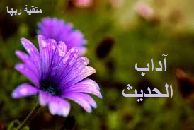 شعر عن اداب الكلام