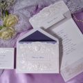 Classic Wedding Invitation With Pocket Folder Design تصميم كرت دعوة صور رائعة فايزة بدر