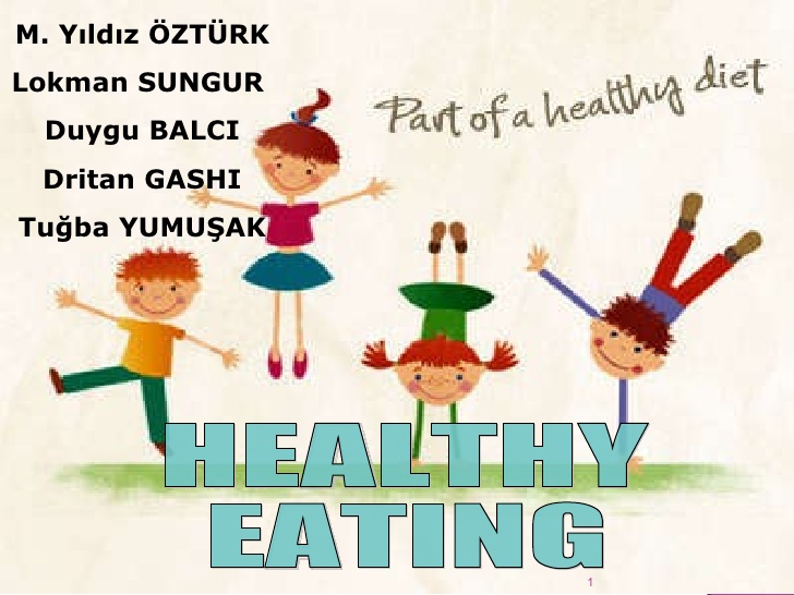 Presentation on Healthy Eating