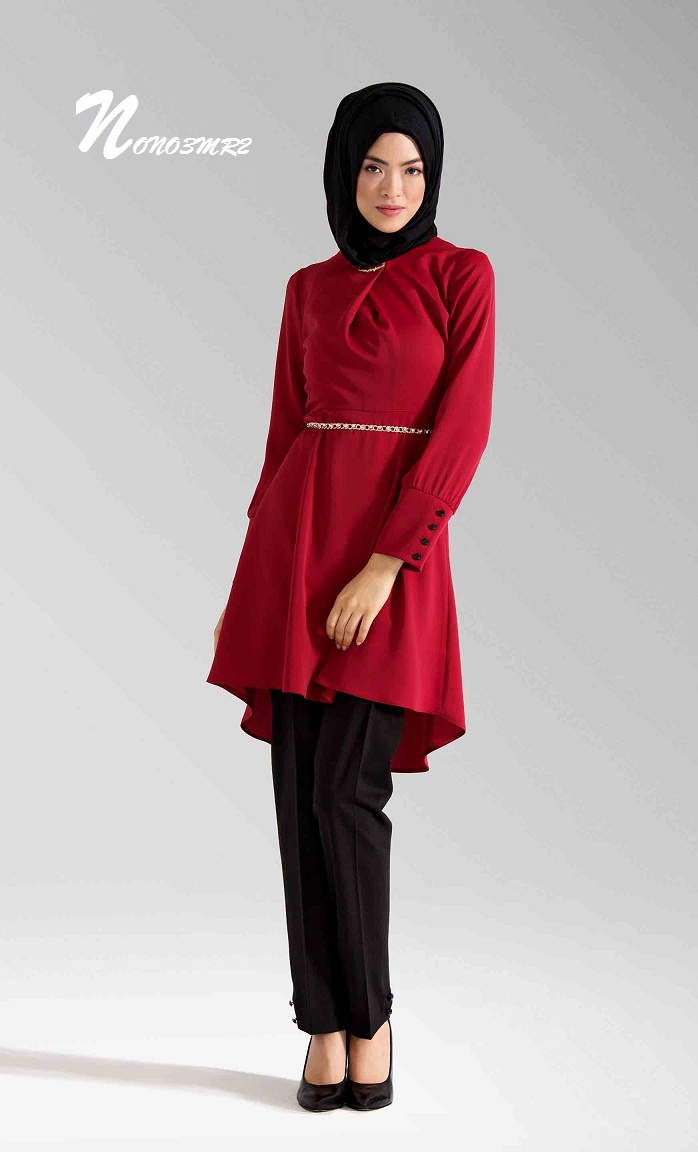 ملابس رقيقة للمحجبات شتاء 2023 موسم شتاء انيق للمحجبة فقط 2023 Hijab for winter