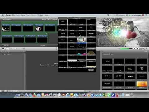 شرح برنامج imovie للماك